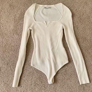 Abercrombie and Fitch Ribbed Bodysuit